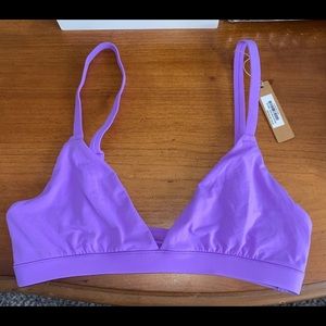 FITS EVERYBODY TRIANGLE BRALETTE / ULTRA VIOLET